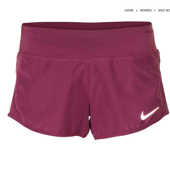 nike dri fit crew running shorts